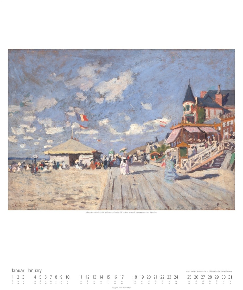 Weitere Ansicht: Claude Monet Kalender 2027 | Claude Monet