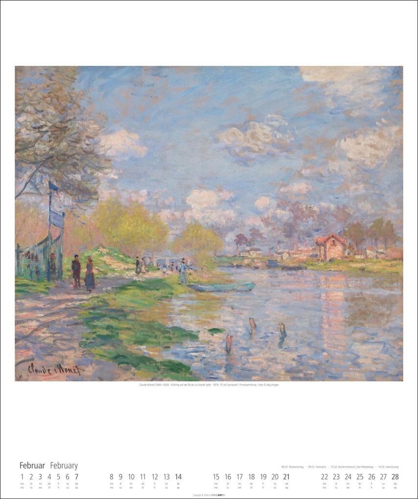 Weitere Ansicht: Claude Monet Kalender 2027 | Claude Monet