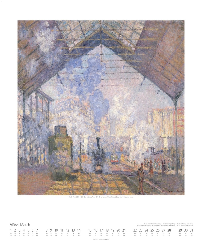 Weitere Ansicht: Claude Monet Kalender 2027 | Claude Monet