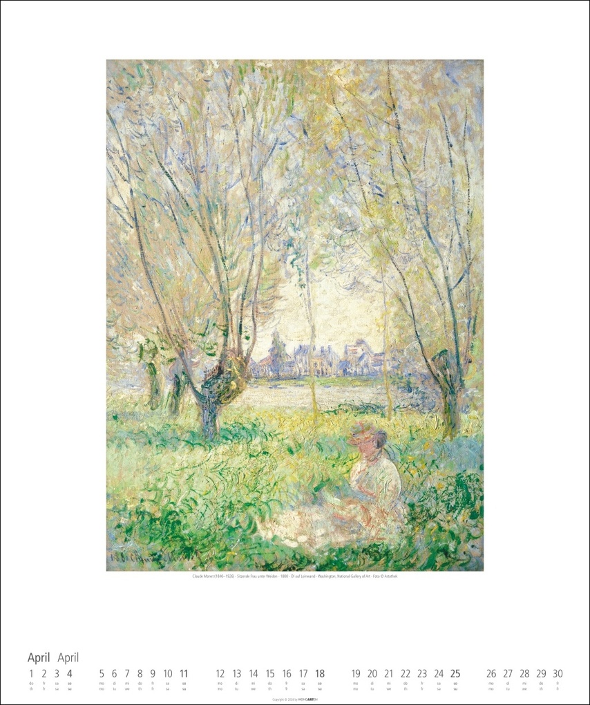Weitere Ansicht: Claude Monet Kalender 2027 | Claude Monet