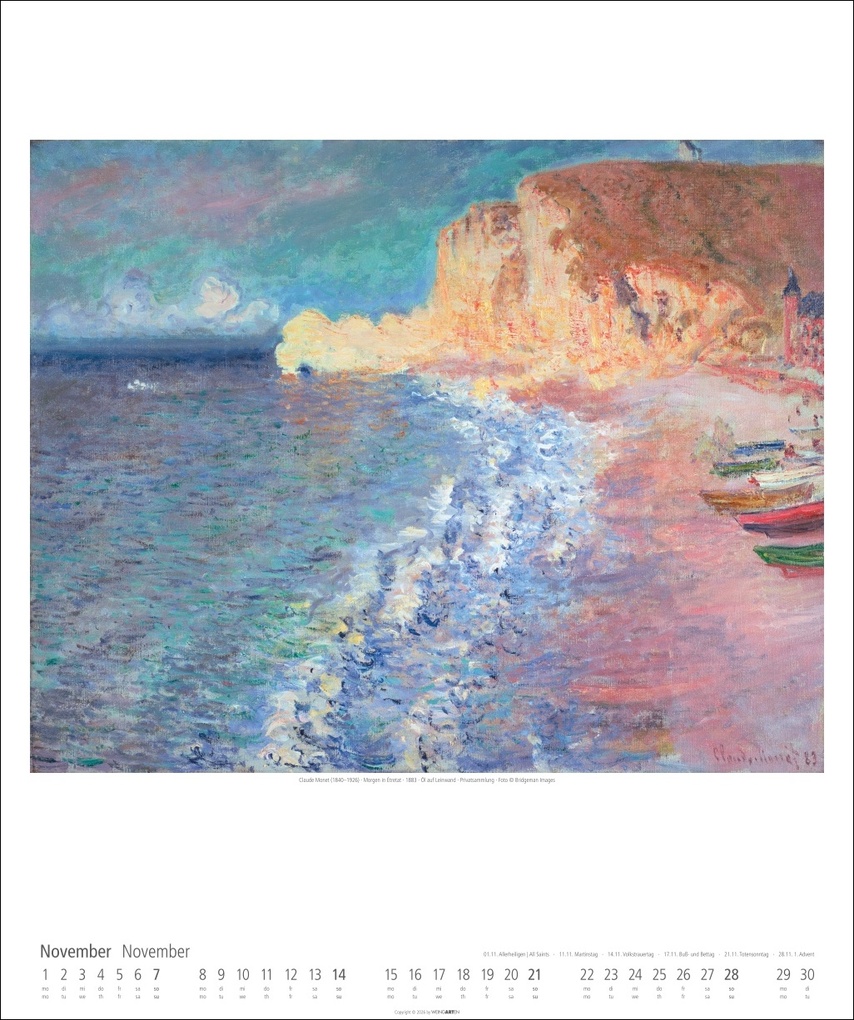 Weitere Ansicht: Claude Monet Kalender 2027 | Claude Monet