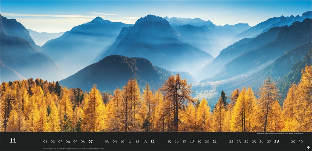Weitere Ansicht: Magic Moments Panoramakalender 2027
