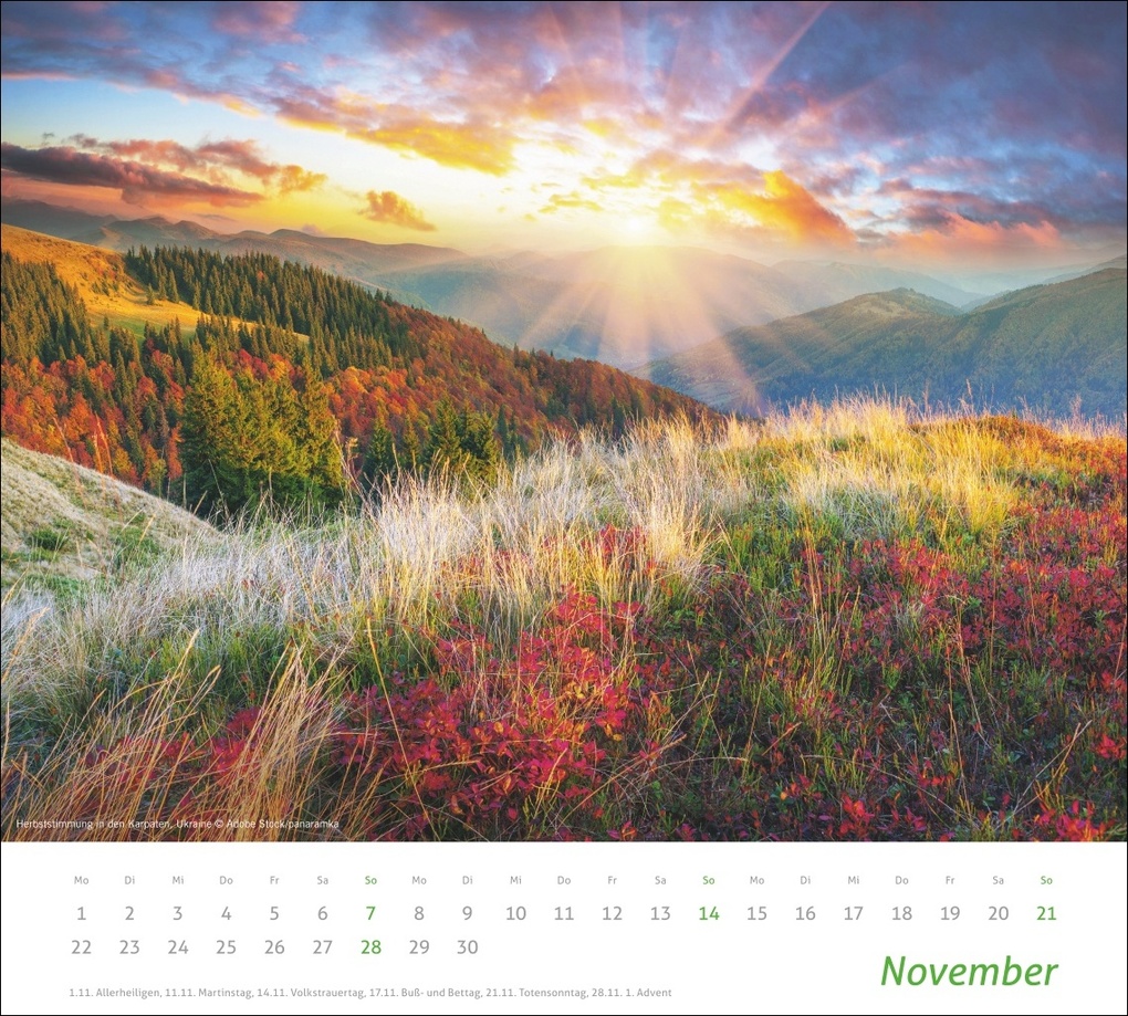 Weitere Ansicht: times&more Sonnige Momente Bildkalender 2027
