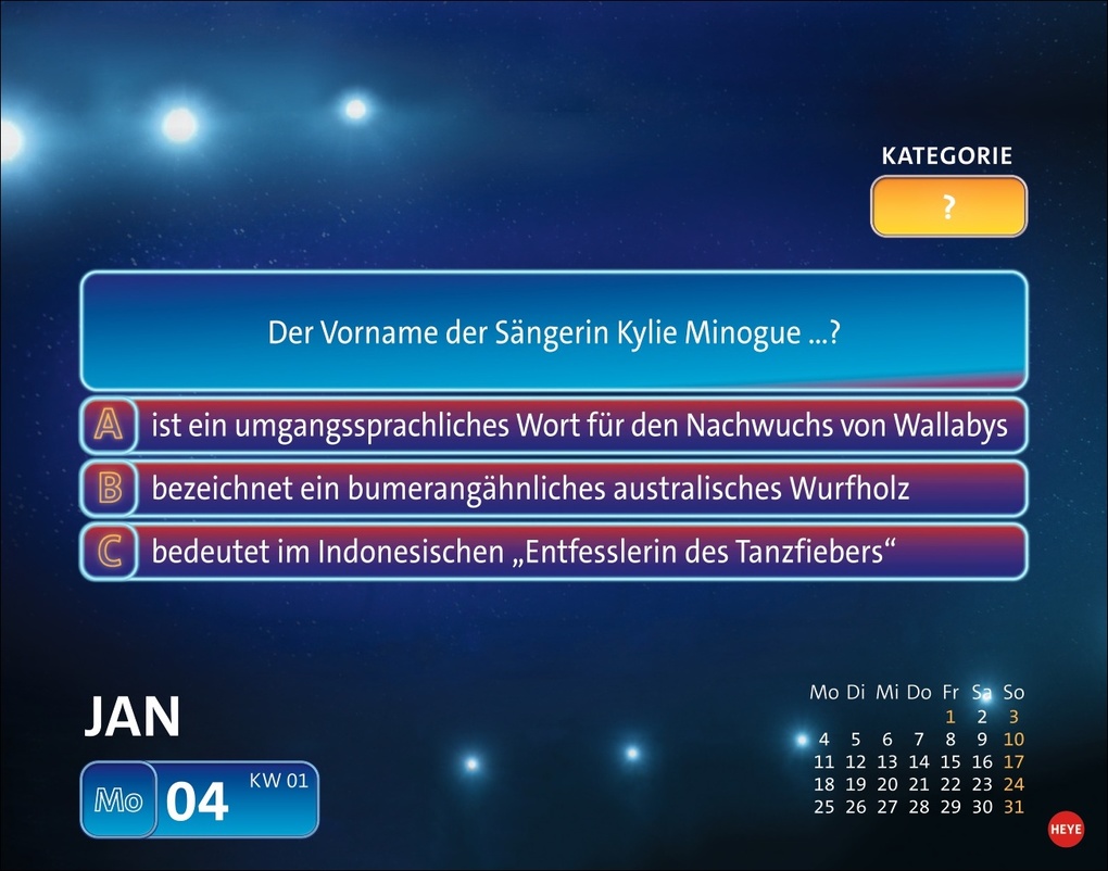 Weitere Ansicht: Wer weiß denn sowas? Tagesabreißkalender 2027