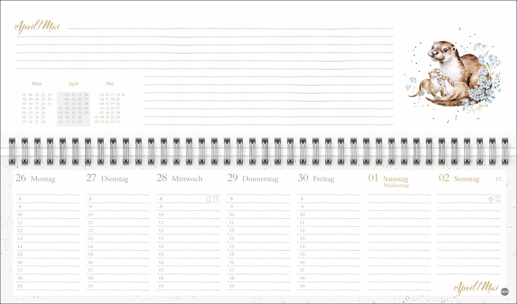 Weitere Ansicht: Hannah Dale : Wochenquerplaner 2027 | Hannah Dale