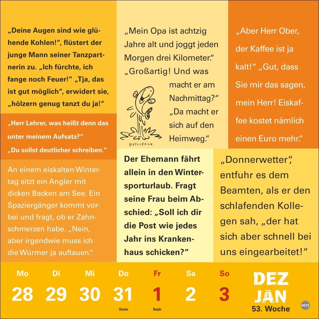Weitere Ansicht: Witze fürs Klo Kalender 2027