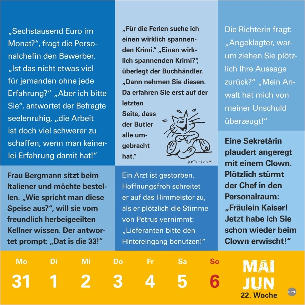 Weitere Ansicht: Witze fürs Klo Kalender 2027