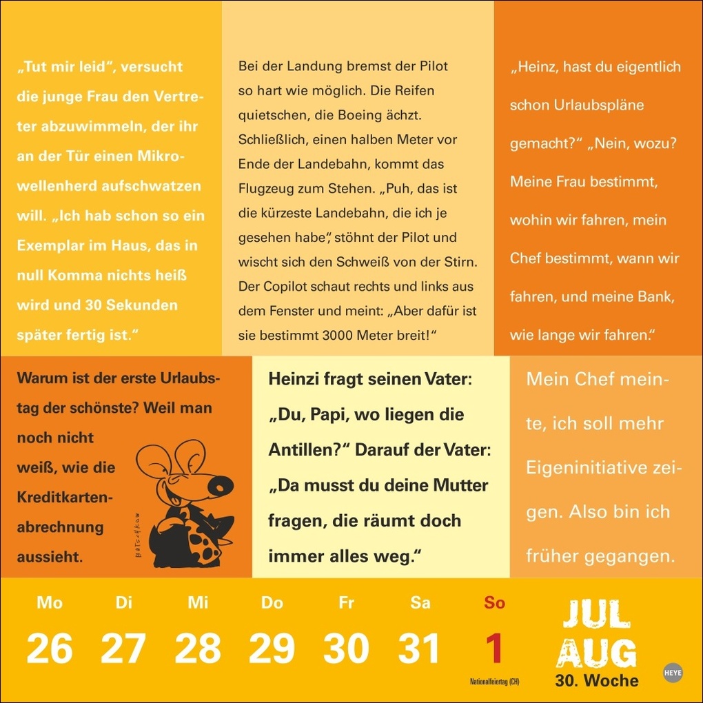 Weitere Ansicht: Witze fürs Klo Kalender 2027