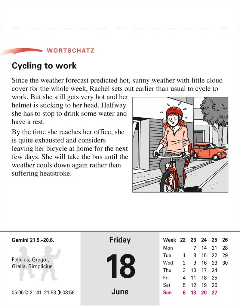 Weitere Ansicht: Englisch Sprachkalender 2027 - Englisch lernen leicht gemacht - Tagesabreißkalender | Beate Gorman, Stephen Gorman