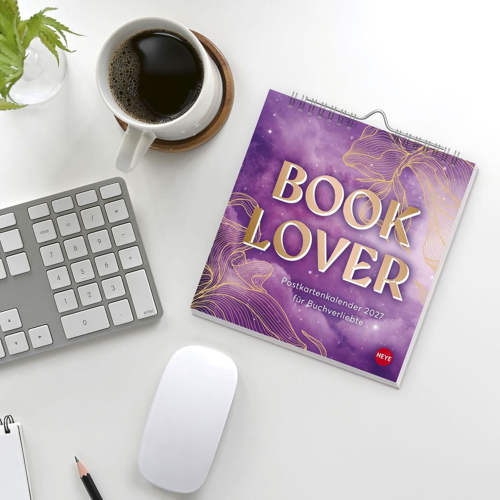Weitere Ansicht: Book Lover Postkartenkalender 2027 - Postkarten für Buchverliebte