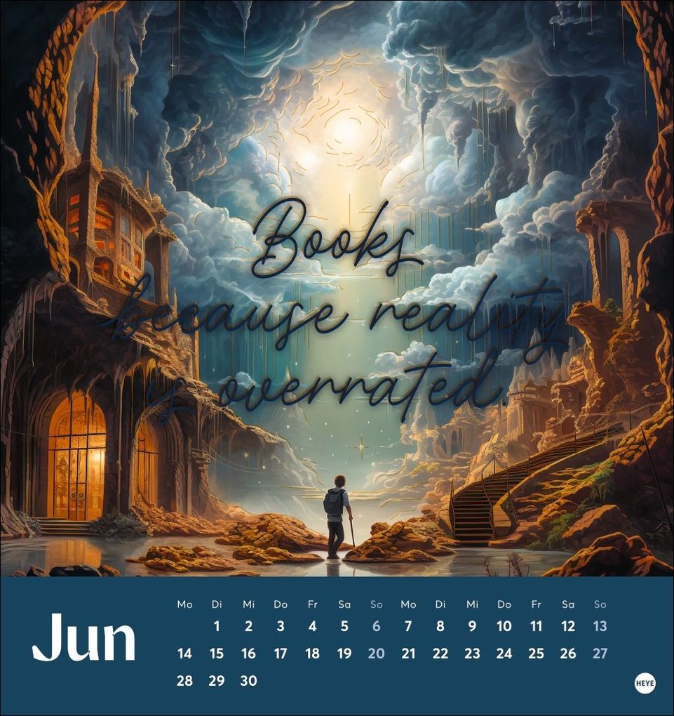 Weitere Ansicht: Book Lover Postkartenkalender 2027 - Postkarten für Buchverliebte