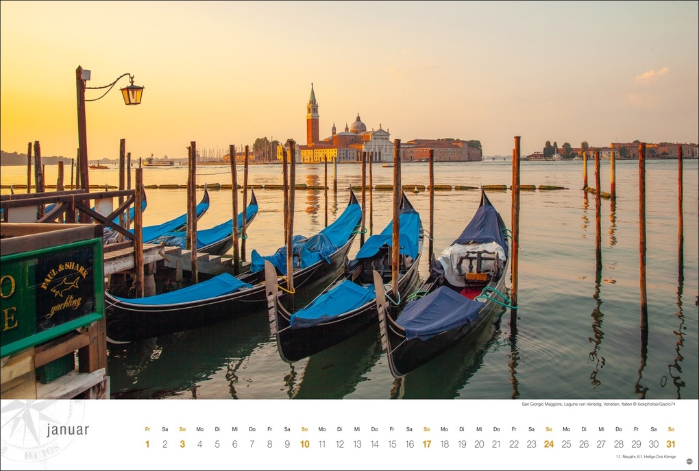 Weitere Ansicht: Italien Globetrotter Kalender 2027 - Von sonnigen Küsten und südlichem Flair