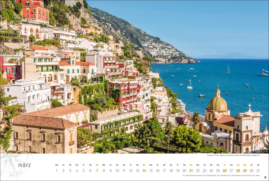 Weitere Ansicht: Italien Globetrotter Kalender 2027 - Von sonnigen Küsten und südlichem Flair