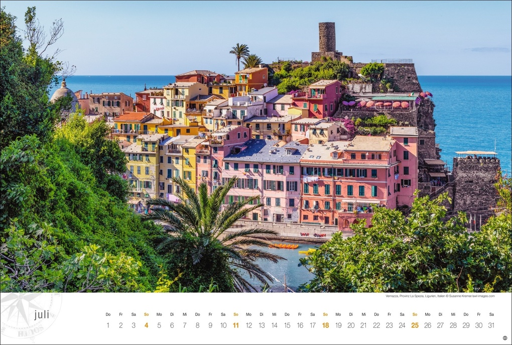 Weitere Ansicht: Italien Globetrotter Kalender 2027 - Von sonnigen Küsten und südlichem Flair