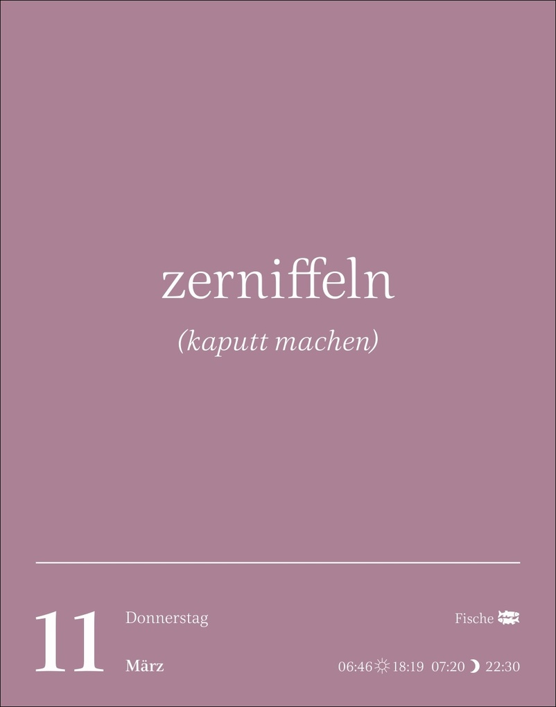 Weitere Ansicht: Duden Vergessene Wortschätze Tagesabreißkalender 2027 | Maik Goth