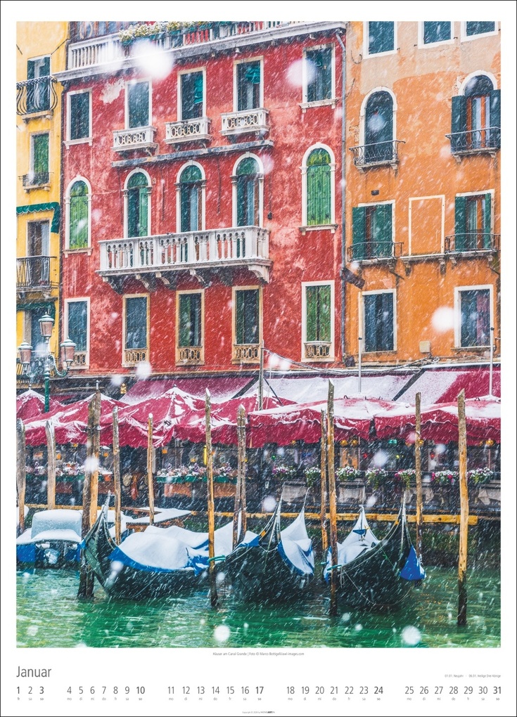 Weitere Ansicht: Venezia Kalender 2027 - La Serenissima
