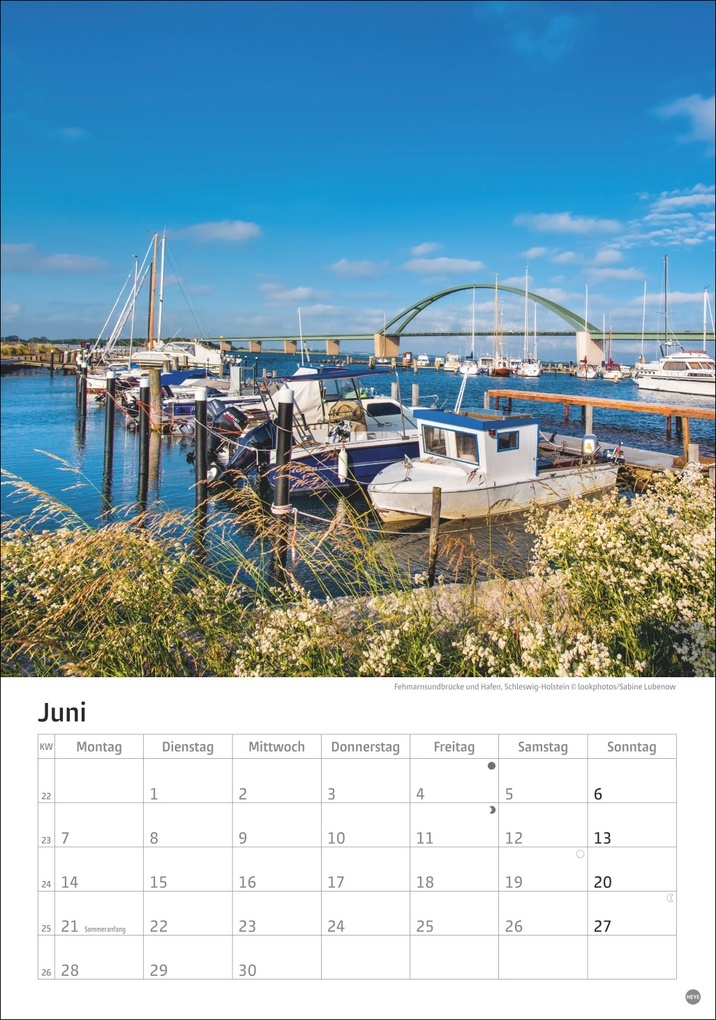 Weitere Ansicht: Deutschlands Küsten Kalender 2027