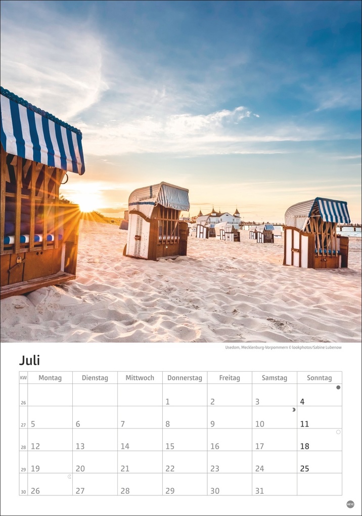 Weitere Ansicht: Deutschlands Küsten Kalender 2027