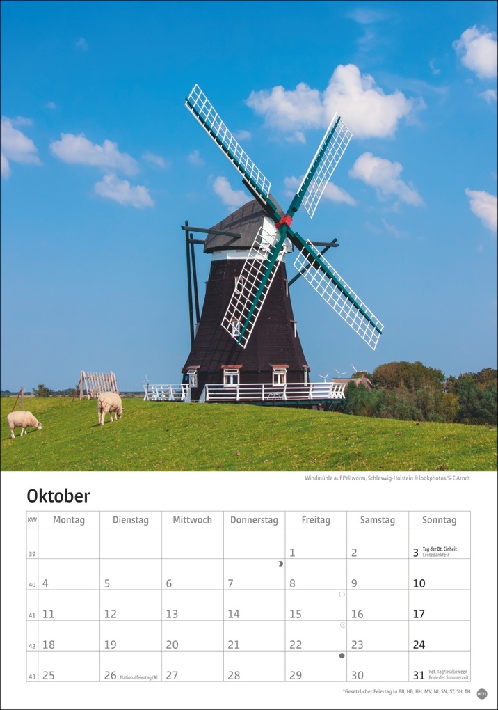 Weitere Ansicht: Deutschlands Küsten Kalender 2027