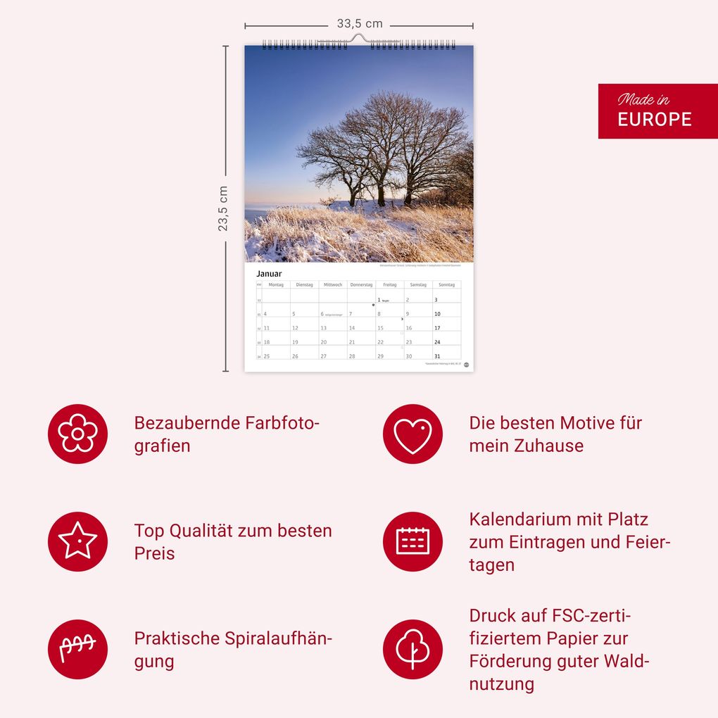 Weitere Ansicht: Deutschlands Küsten Kalender 2027