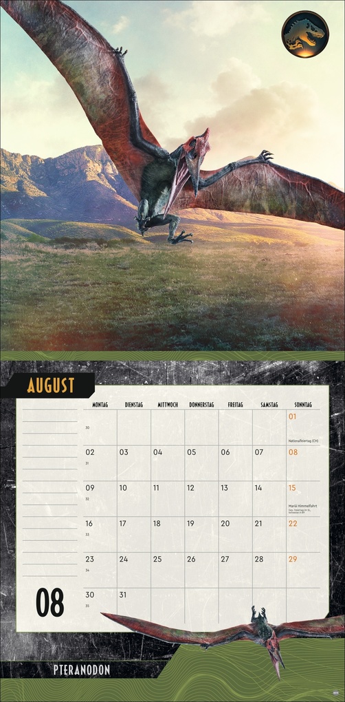 Weitere Ansicht: Jurassic World Broschurkalender 2027