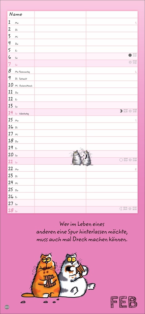 Weitere Ansicht: Catzz Planer für zwei 2027 | Alexander Holzach