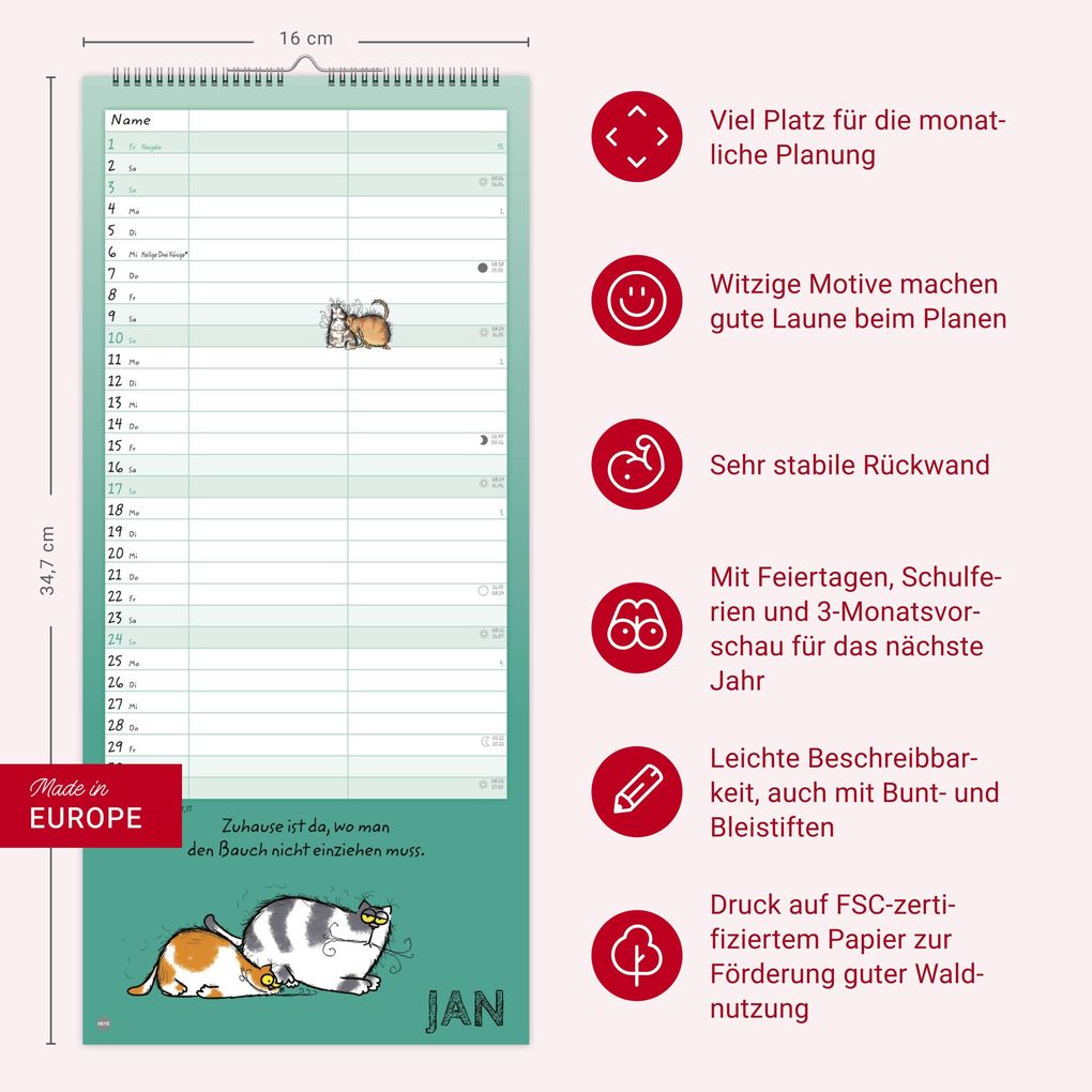 Weitere Ansicht: Catzz Planer für zwei 2027 | Alexander Holzach