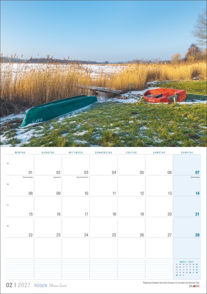 Weitere Ansicht: Rügen ...meine Insel Kalender 2027