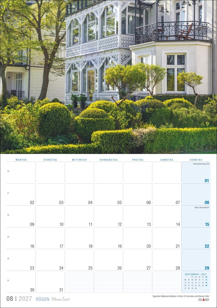Weitere Ansicht: Rügen ...meine Insel Kalender 2027