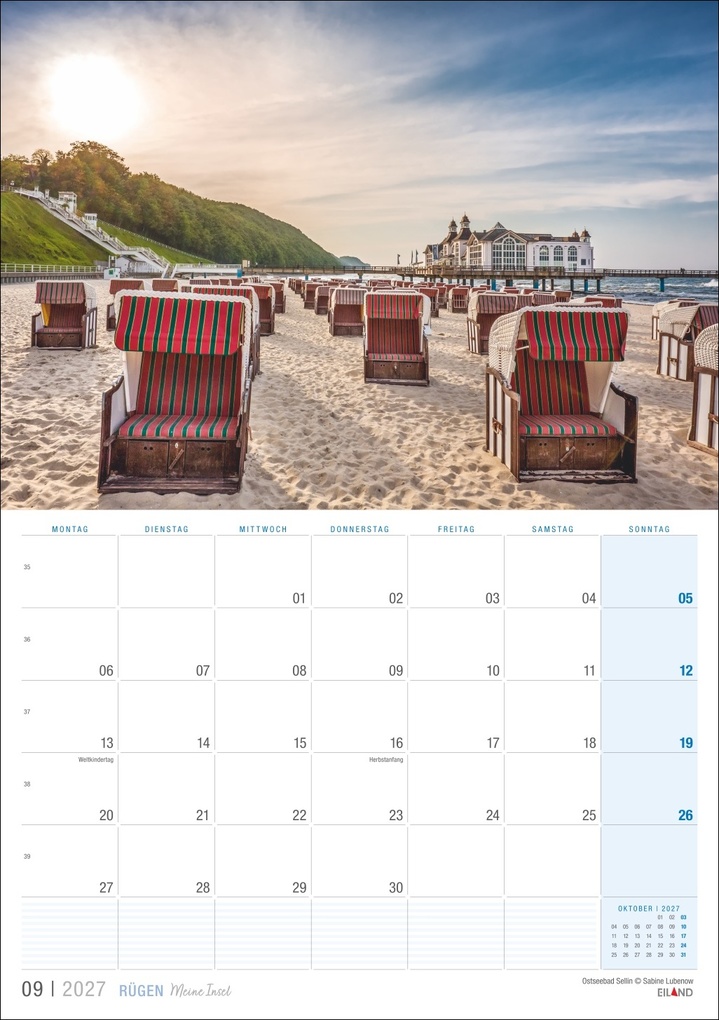 Weitere Ansicht: Rügen ...meine Insel Kalender 2027