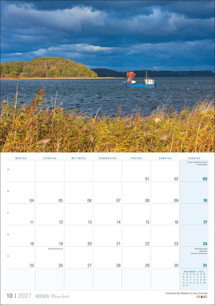 Weitere Ansicht: Rügen ...meine Insel Kalender 2027