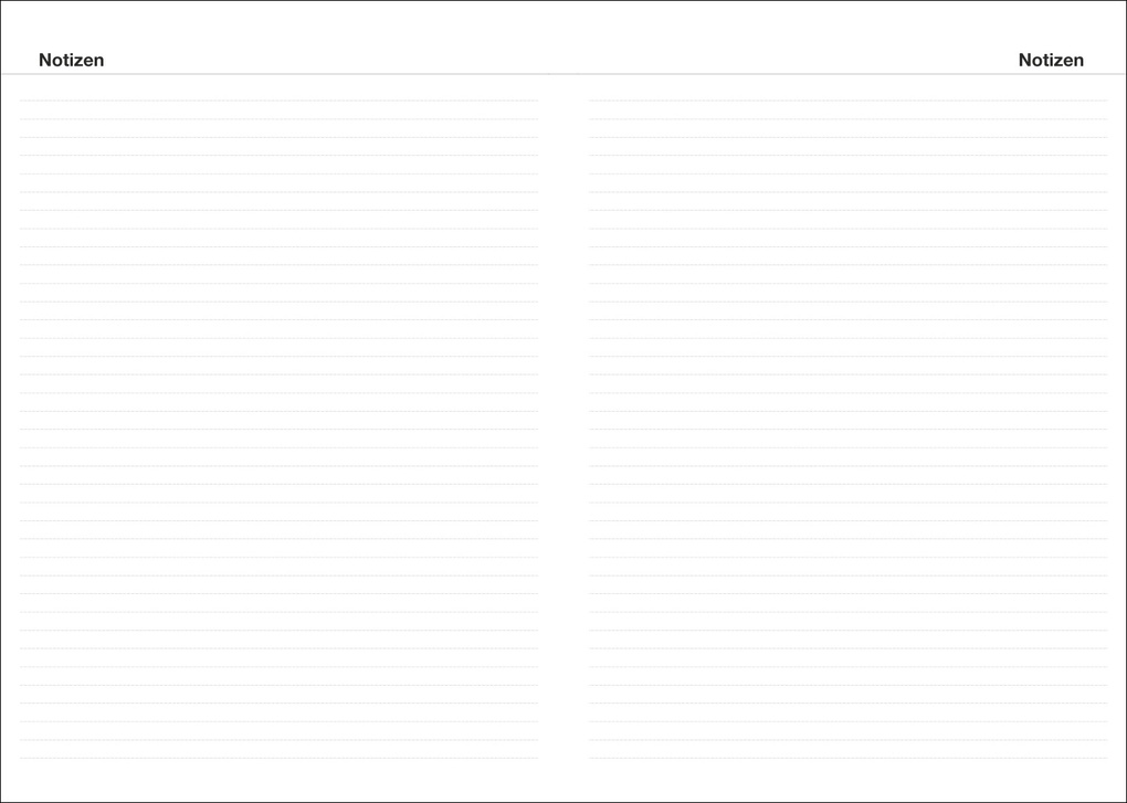 Weitere Ansicht: Terminer A6, Struktur rot 2027