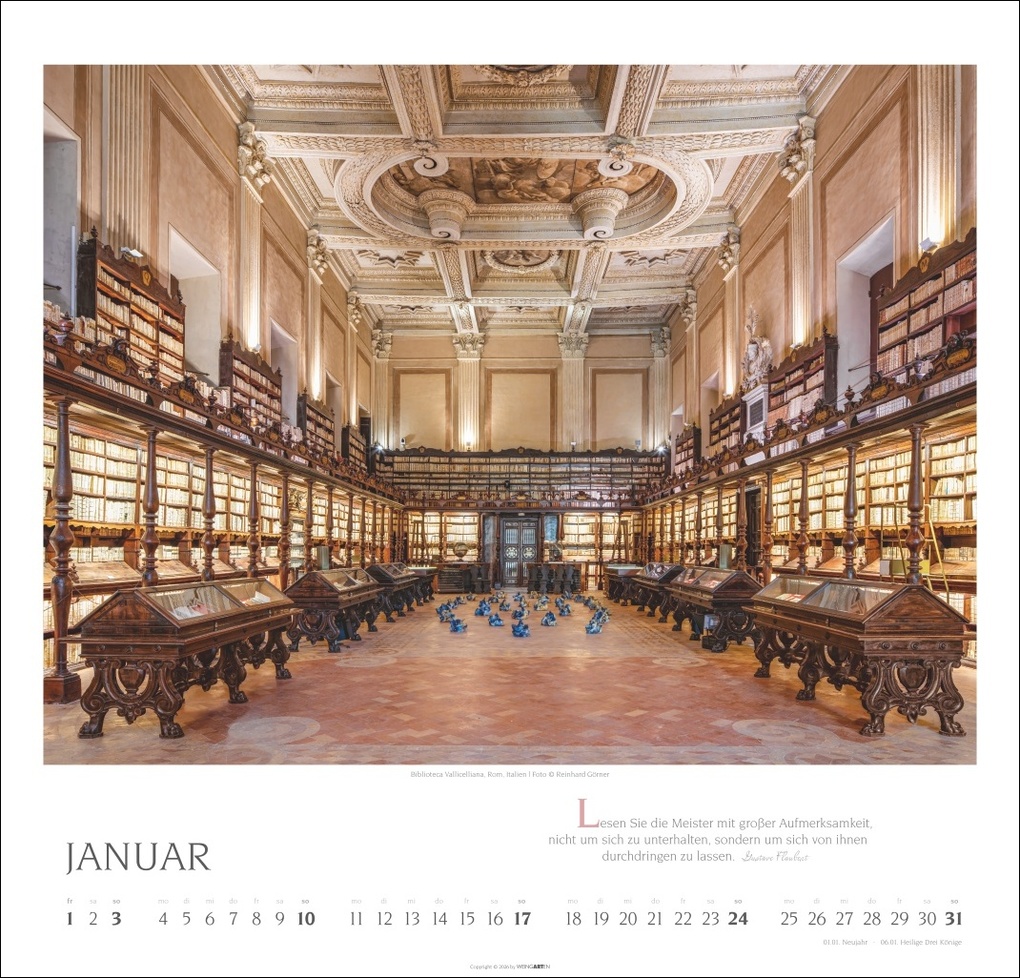Weitere Ansicht: Welt der Bibliotheken Kalender 2027