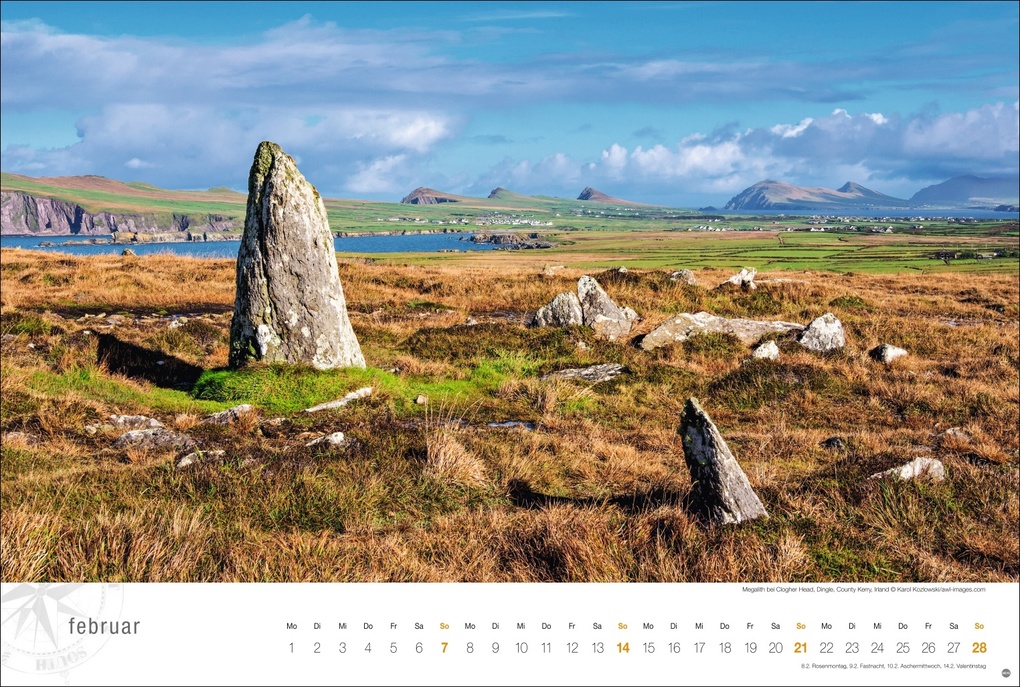 Weitere Ansicht: Irland Globetrotter Kalender 2027 - Von rauen Küsten und grünen Hügeln