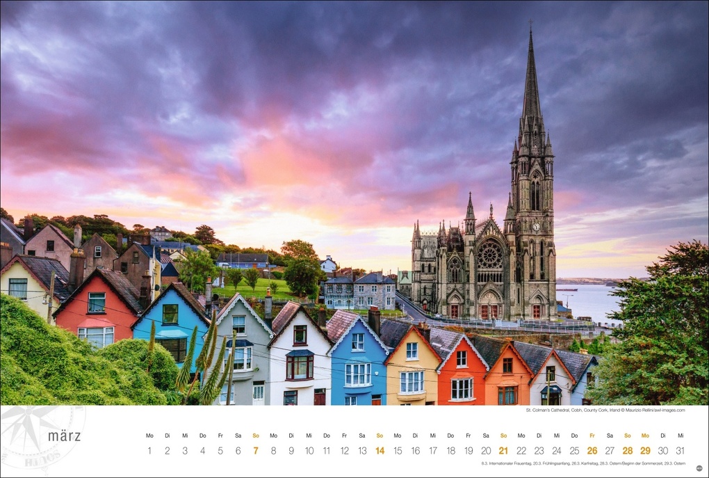 Weitere Ansicht: Irland Globetrotter Kalender 2027 - Von rauen Küsten und grünen Hügeln