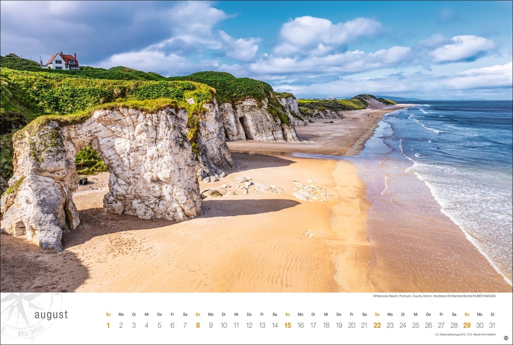 Weitere Ansicht: Irland Globetrotter Kalender 2027 - Von rauen Küsten und grünen Hügeln