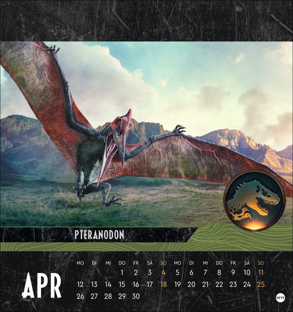 Weitere Ansicht: Jurassic World Postkartenkalender 2027