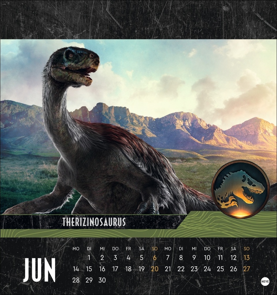 Weitere Ansicht: Jurassic World Postkartenkalender 2027