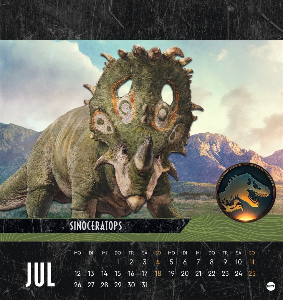 Weitere Ansicht: Jurassic World Postkartenkalender 2027