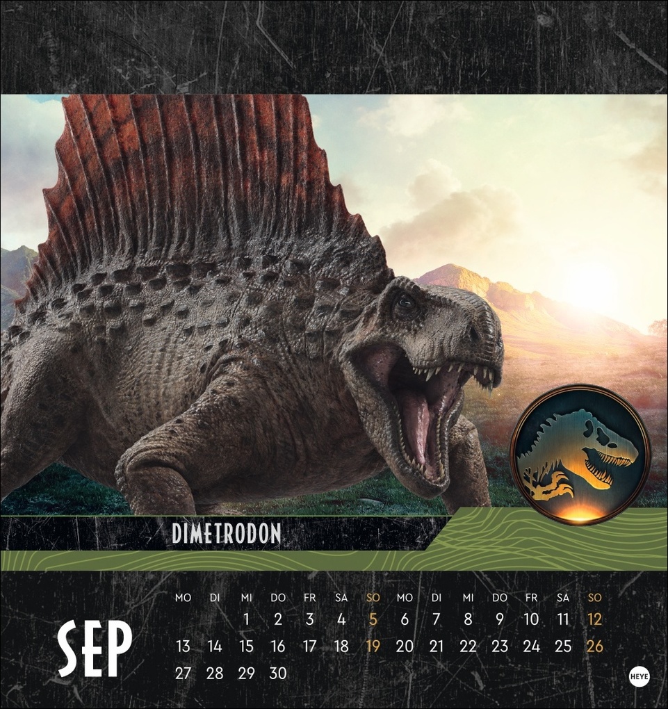 Weitere Ansicht: Jurassic World Postkartenkalender 2027