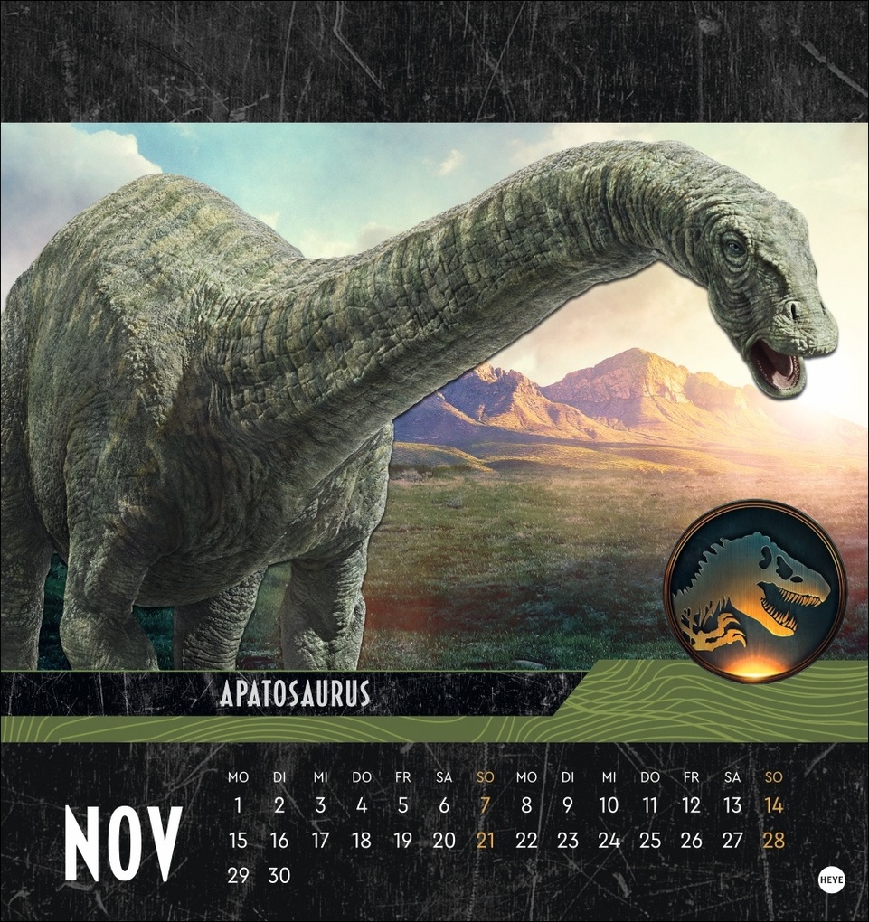 Weitere Ansicht: Jurassic World Postkartenkalender 2027