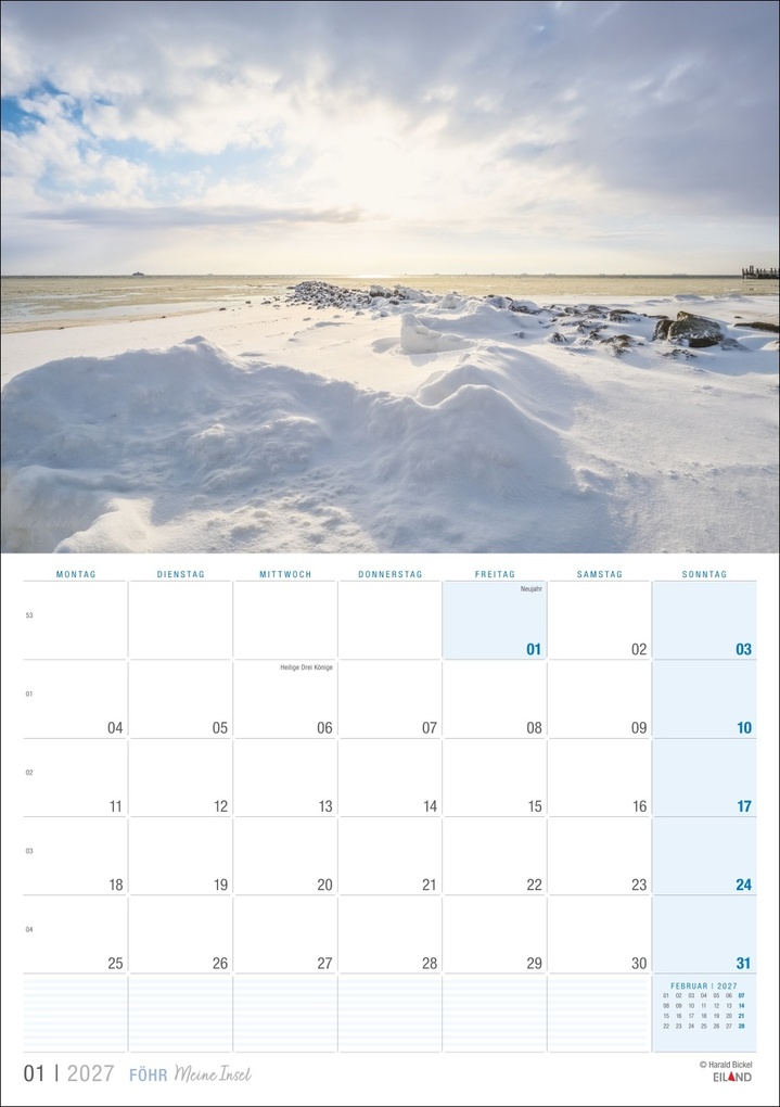 Weitere Ansicht: Föhr ...meine Insel Kalender 2027
