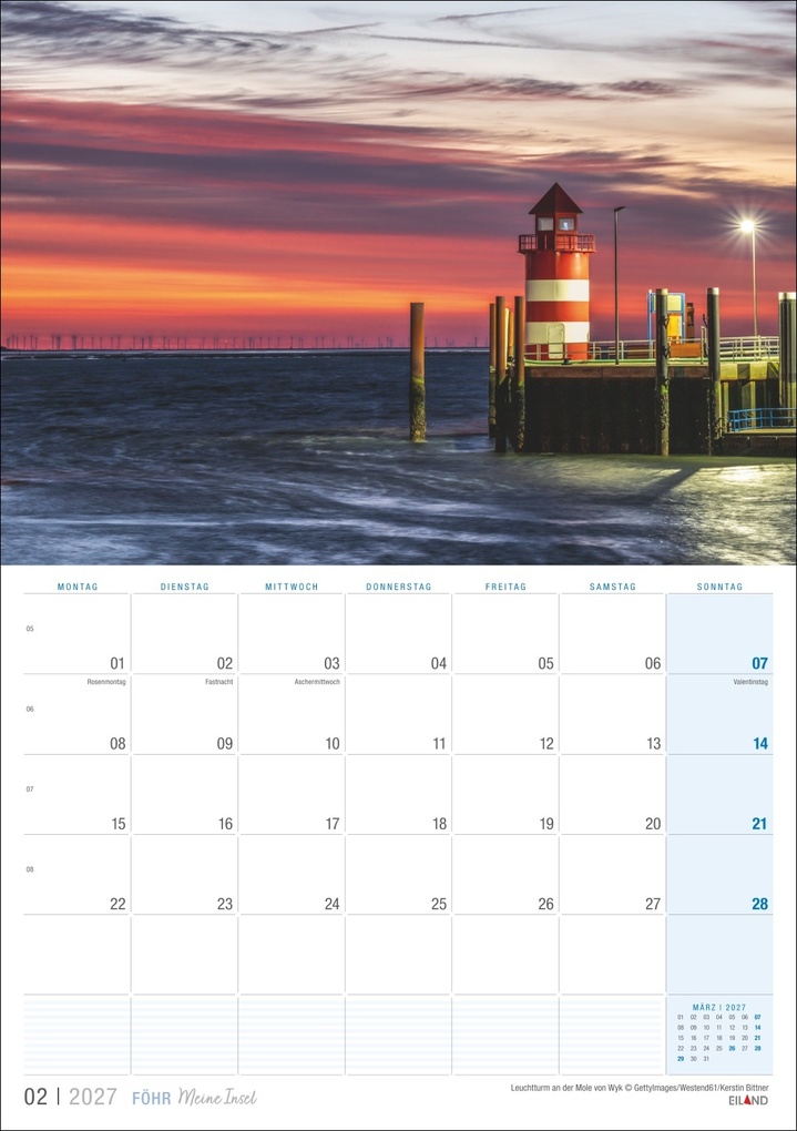 Weitere Ansicht: Föhr ...meine Insel Kalender 2027
