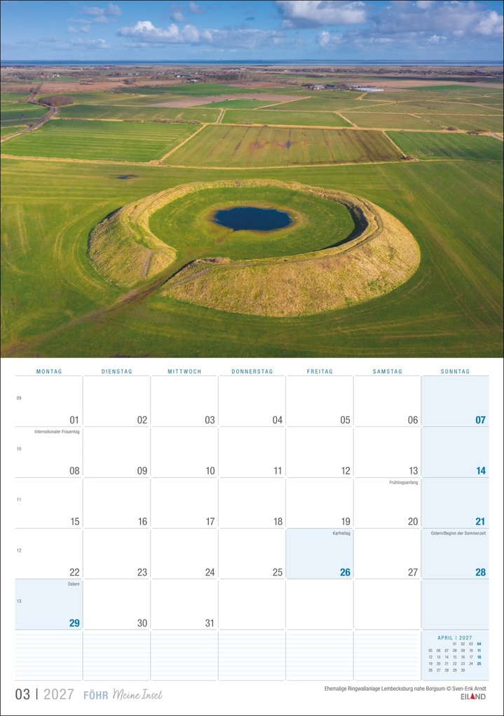 Weitere Ansicht: Föhr ...meine Insel Kalender 2027