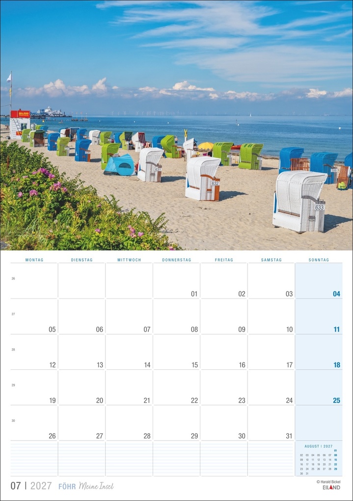 Weitere Ansicht: Föhr ...meine Insel Kalender 2027