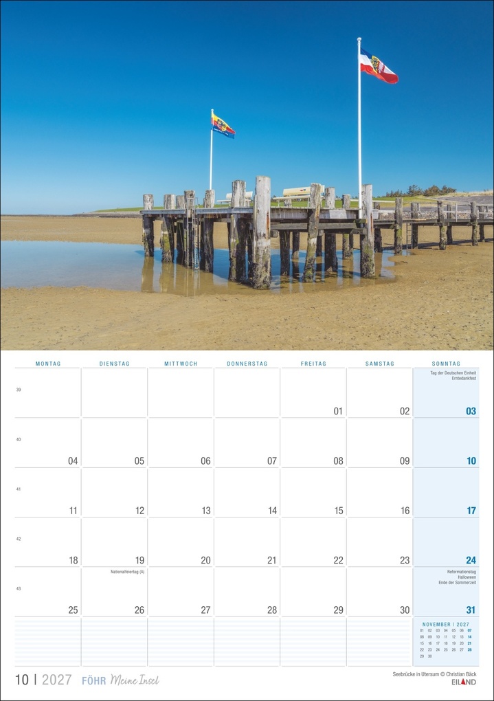 Weitere Ansicht: Föhr ...meine Insel Kalender 2027