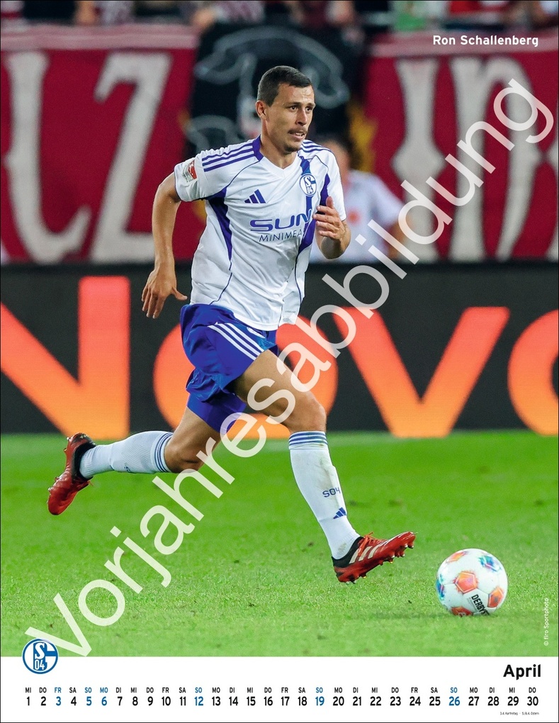 Weitere Ansicht: Schalke 04 Posterkalender 2027