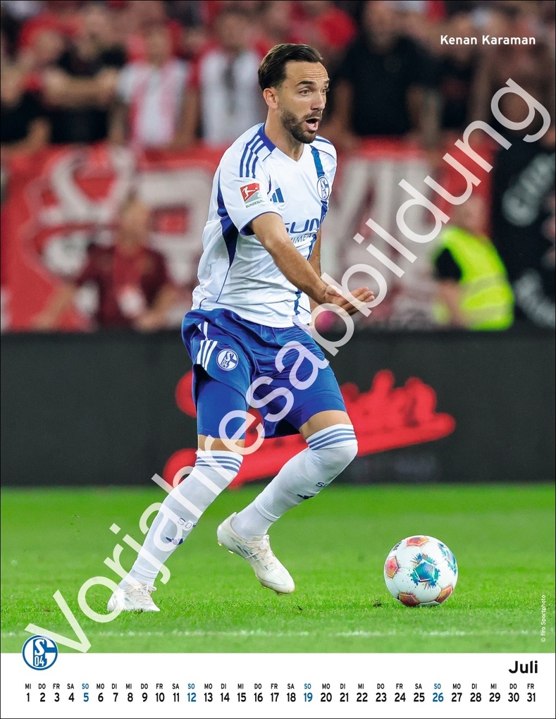 Weitere Ansicht: Schalke 04 Posterkalender 2027
