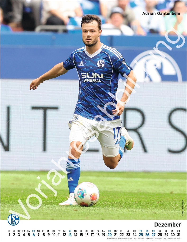 Weitere Ansicht: Schalke 04 Posterkalender 2027