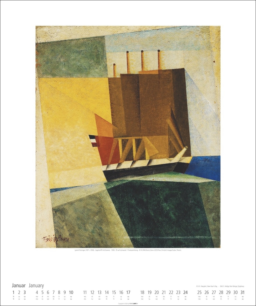 Weitere Ansicht: Lyonel Feininger Kalender 2027 | Lyonel Feininger